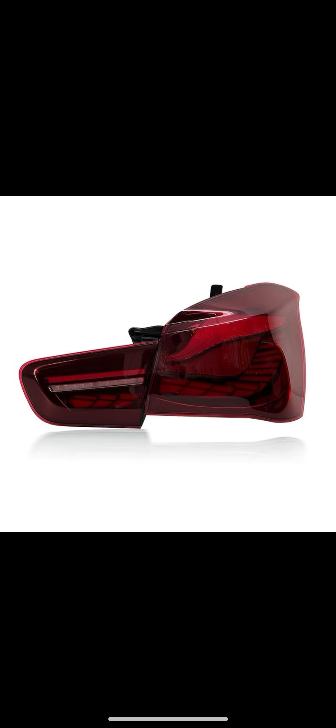 BMW 1 Series F20/F21 LCI (2015–2019) GTS Style OLED Tail Lights – Smoked & Red | Plug & Play, Sequential Indicators M140i M135i - SMOKED