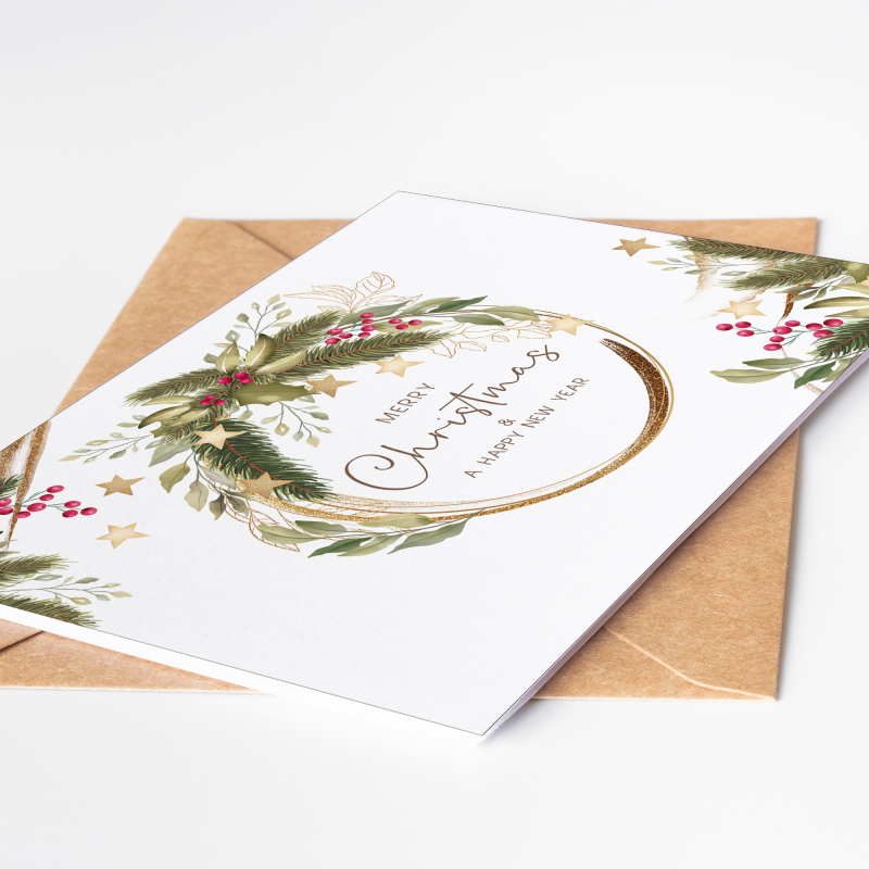 Corporate Christmas Cards Branded | Corporate | Company - A6 - 4.1" x 5.8"