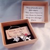 Best Friend Wine Glass Charm Gifts - Red
