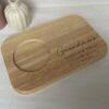Personalised Engraved Wooden Tea and Biscuit Board / Gift for Birthday Housewarming Mothers Day / Serving Board / Coffee and Cake - Design 1 - Tea & Biscuits