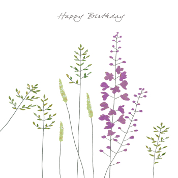 In The Meadow Birthday Card