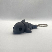 Baby Dolphin Keyring