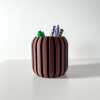 The Unra Pen Holder | Desk Organizer and Pencil Cup Holder - Matte Dark Green