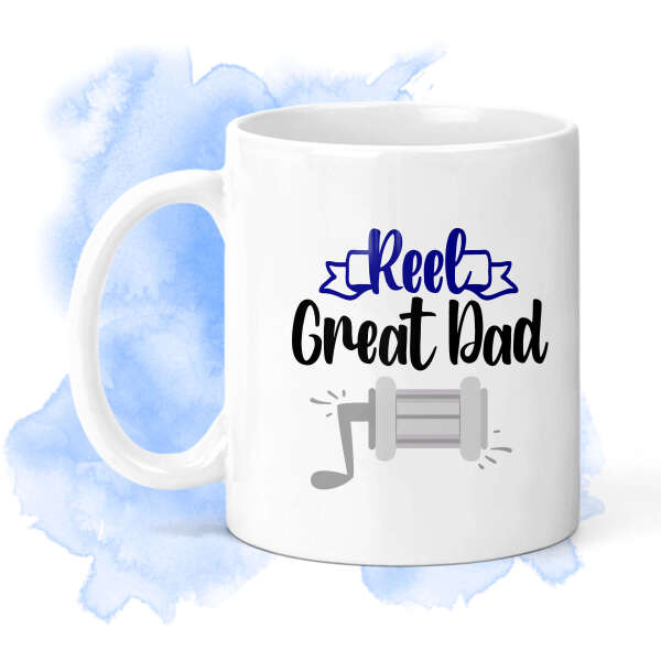 Father's Day Ceramic Mug - Reel Great Dad