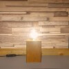 Buy2get3rd free - Large - Rustic Industrial Lamp Inset - Reclaimed Wood - Quirky Square Rectangle - Desk Lamp Table Lamp - Bedside Lamp - Man/She Cave - Handmade