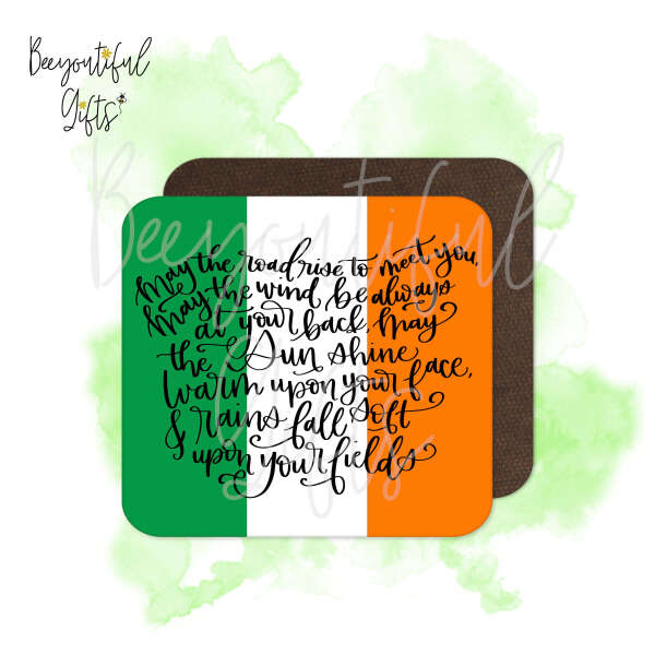 St. Patrick's Day Coaster - Irish Blessing