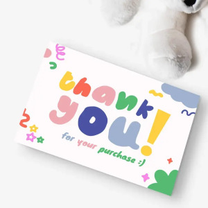 Small Business Thank You Cards - Thank You For Your Order
