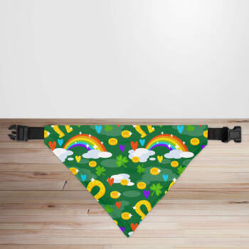 Rainbows, Horseshoes and Gold - St Patrick's Day Dog/Puppy Bandana