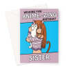 Amazing Sister Anime Birthday Card - A5 Portrait - 1 Card