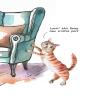 Scratch Post - funny cat card