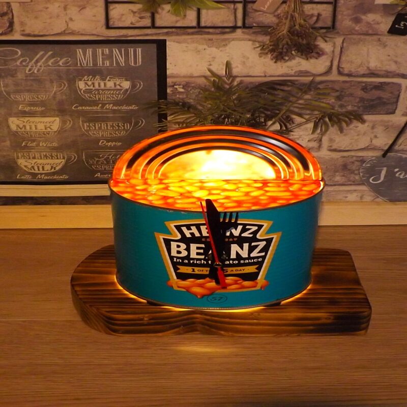 The Beans on Toast Light and Clock