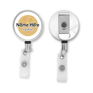 Personalised Metal ID Reel - Boho Baby Moon