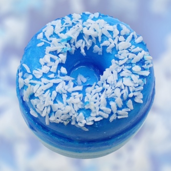 Blueberry Donut Bath Bomb