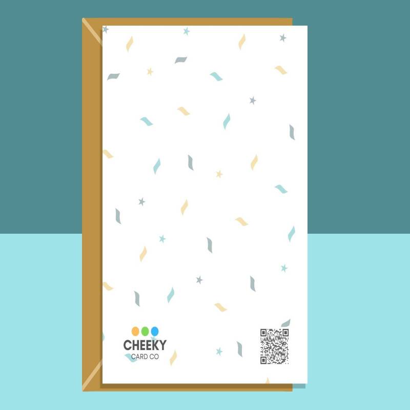 Funny 29th Birthday Card - Cheeky Card For Someone Turning 29 Years Old - For Him or For Her - Can be personalised inside. - Blank inside - Small