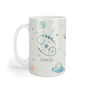 Astrology Zodiac Sign Ceramic Mug - Cancer