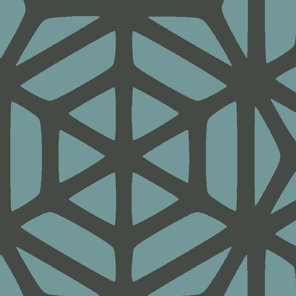 INTERLOCK GRAND - GREY/TEAL