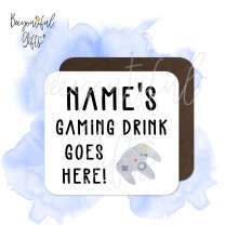 Personalised Gaming Coaster - Watercolour Nintendo 64 Gaming Drink