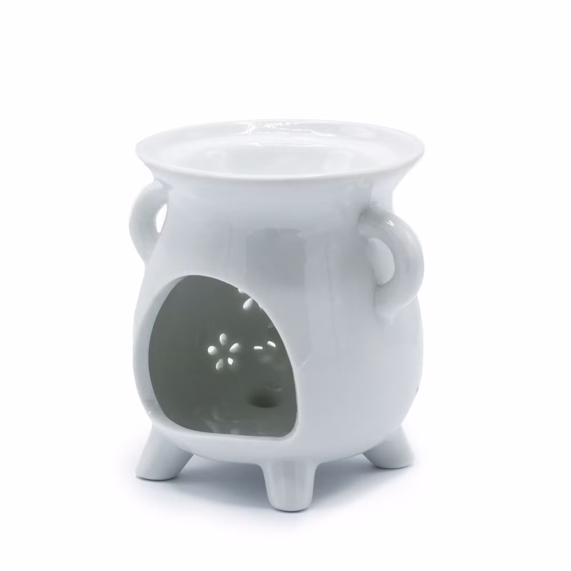 White Owl Oil Burner - Cauldron