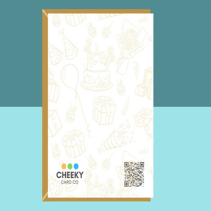 Funny 26th Birthday Card - Cheeky Card for Someone Turning 26 years old - For Him or For Her - Can be personalised inside - Large or Small - Blank inside - Large