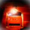 Gentleman Jack  - Copper frame Bottle table lamp - Original - Upcycled - Man/She Cave - Fathers/Mother Day - Gifts For Him/Her