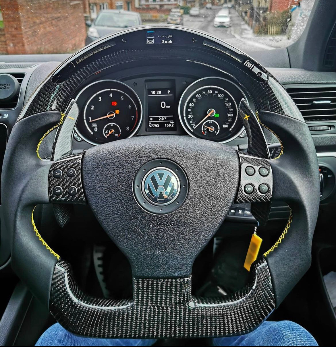 MK5 VW CUSTOM STEERING WHEEL