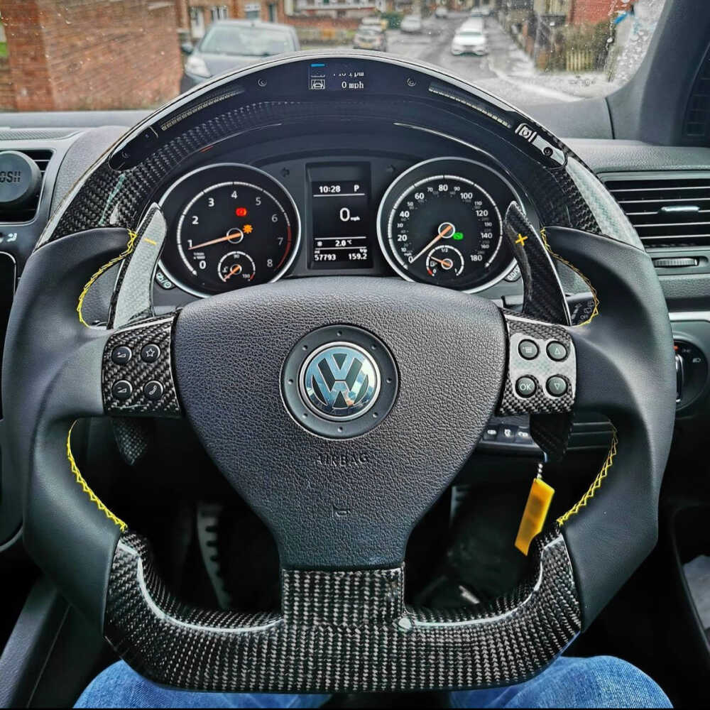 Mk5 gti deals custom steering wheel