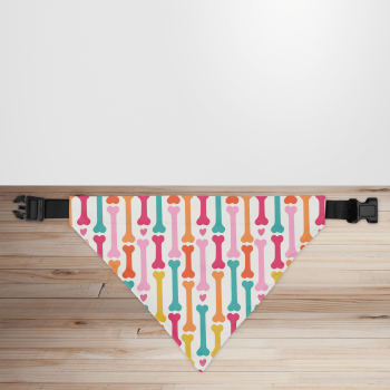 Puppy Love Bone Print Dog/Puppy Bandana