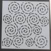 Sashiko Templates Circular | Visible Mending | Quilting and Sewing Templates | Reuseable Mending Stencils