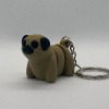 Baby Pug Keyring Pack