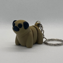 Baby Pug Keyring Pack