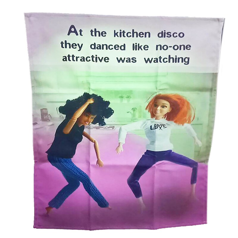 Fun Tea Towel | Trollied Dollies | Kitchen Gift |