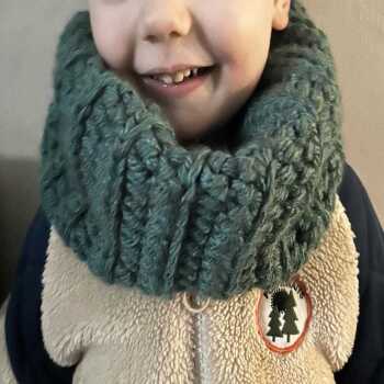 Children's Handmade Crocheted Snood