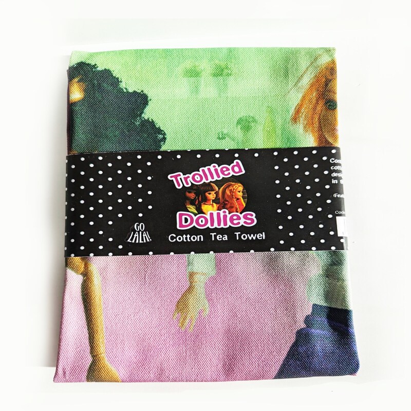 Fun Tea Towel | Trollied Dollies | Kitchen Gift |