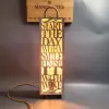 Quote for all Wine lover-Decorative Lamp-Rope Handle Unique Gift for Wine Lovers-Unique Home Décor-Rope Handle & Twisted Cord
