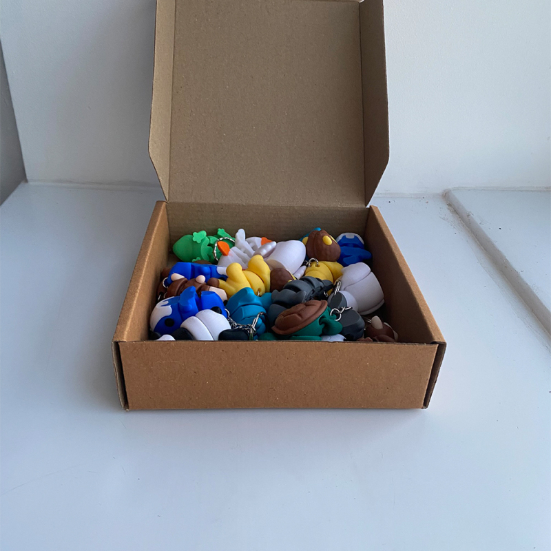 Mixed Keyring Box (20 Keyrings)
