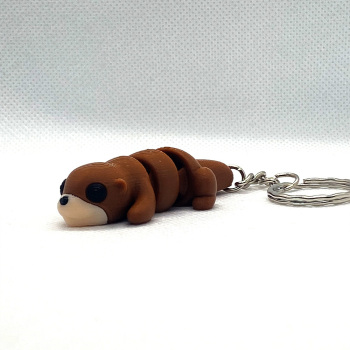 Baby Otter Keyring