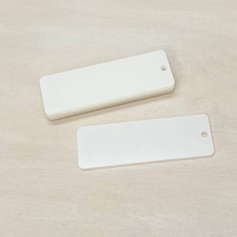 Blank Acrylic Bookmark/ Acrylic Wholesale / Plain Acrylic Bookmarks / 3mm - 14cm x 4cm - Clear