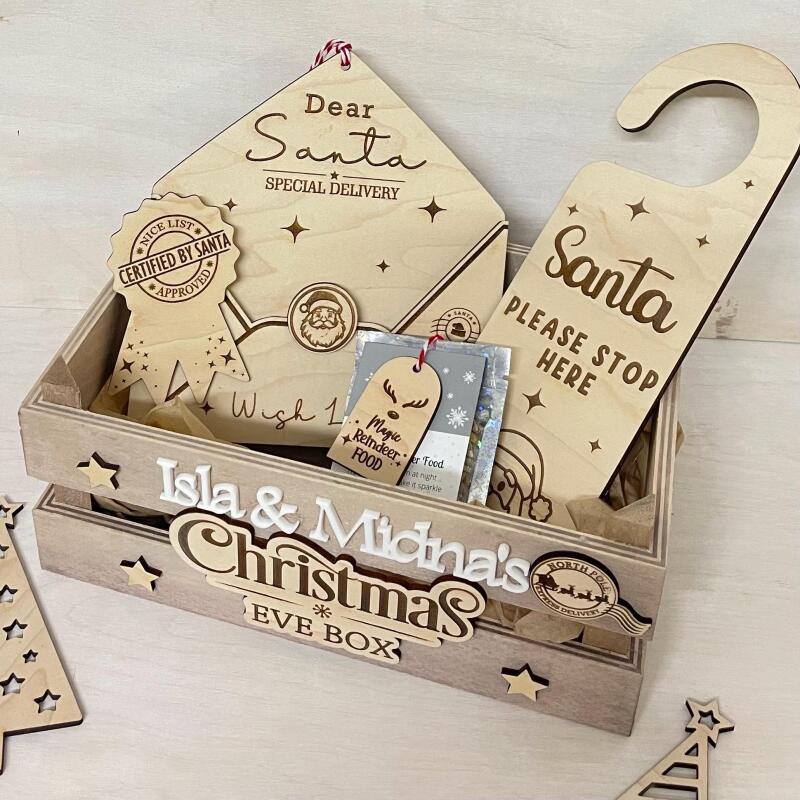 Personalised Christmas Wish List / Letter to Santa / Christmas Decor / Children's Wish List - Santa - Wish List