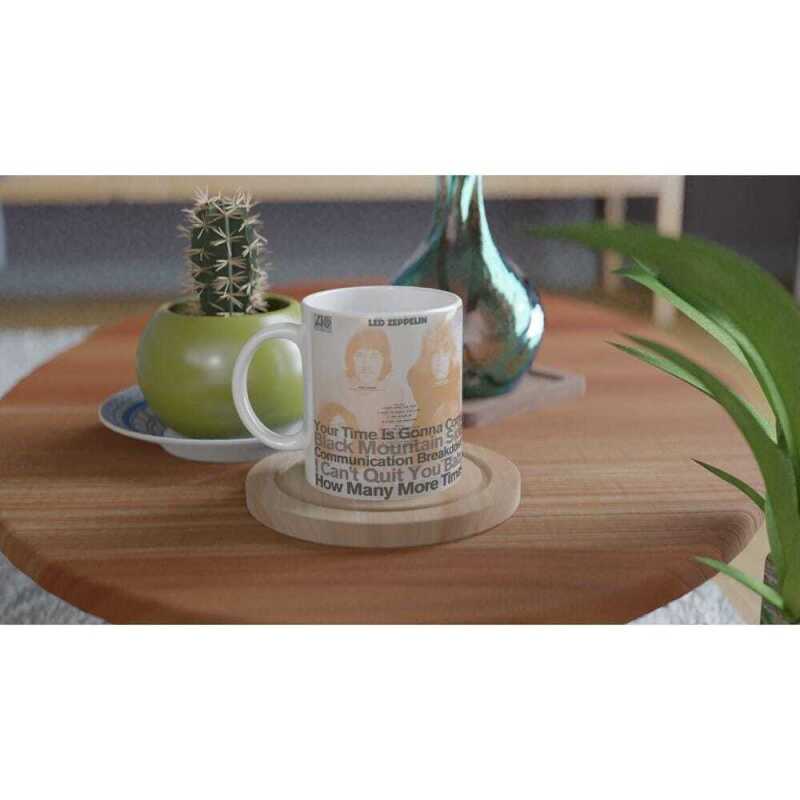 Led Zeppelin Album Track Mug - Ceramic White