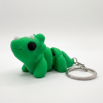 Baby Triceratops Keyring