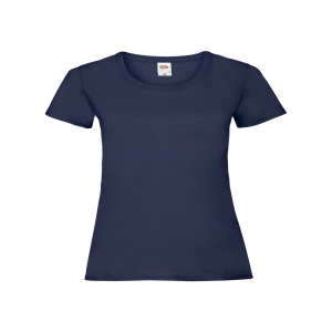 Personalised Fruit of the Loom Ladyfit T-Shirt - Deep Navy - XL