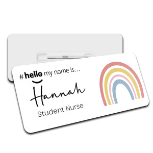 Name Badge - Boho Rainbow Hello My Name is... - Boho Rainbow 3