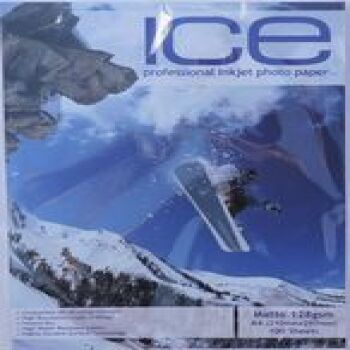 ICE A4 128gsm Single Matte / Matt Photo Paper