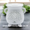 White Cauldron Wax Melt Burner - Tree of Life