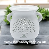 White Cauldron Wax Melt Burner - Tree of Life