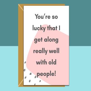 Funny Birthday Card - Personalised inside - For Him or Her - Ideal For 28th, 29th, 30th, 35th, 40th, 50th 60th