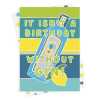 It isn't a birthday without gin, a fun birthday card with a gorgeous printed envelope - 12 x 17cm and blank inside - made in the UK