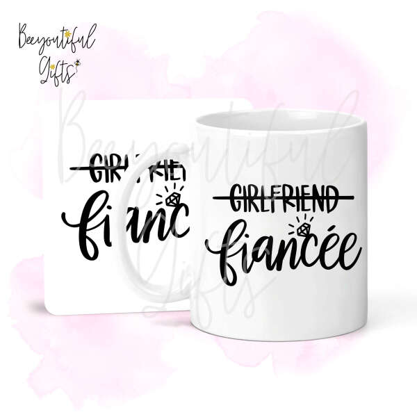 Mug & Coaster Set - Fiancee