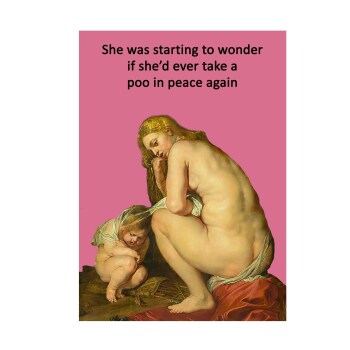 Poo in Peace funny birthday card greetings rude