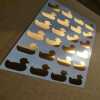Rubber Duck Golden Stickers - 2